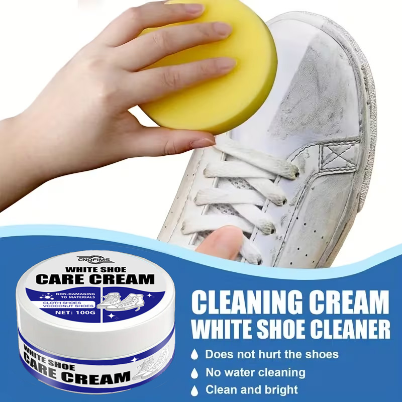 Shoe Cleaner - Creme Limpador de Sapato Branco: Removedor