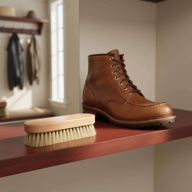 Escova de Madeira para Sapatos - Leather Shoe Polish avaliação e preço
