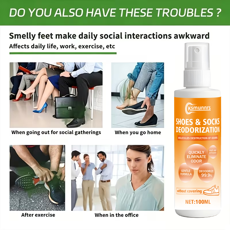 Spray Desodorizante para Pés,  - Sneaker Care Spray avaliação e preço