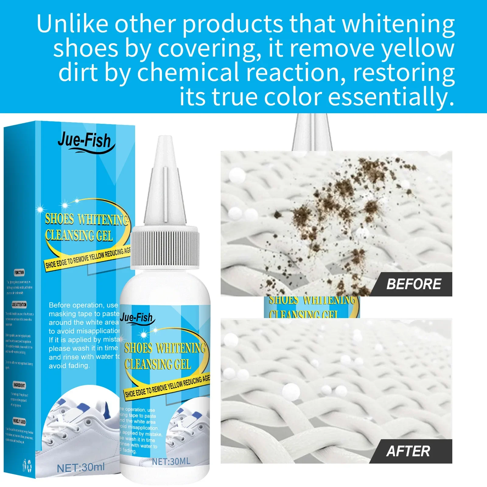 Sapatos brancos Gel De Limpeza - Sneaker Cleaner avaliação e preço