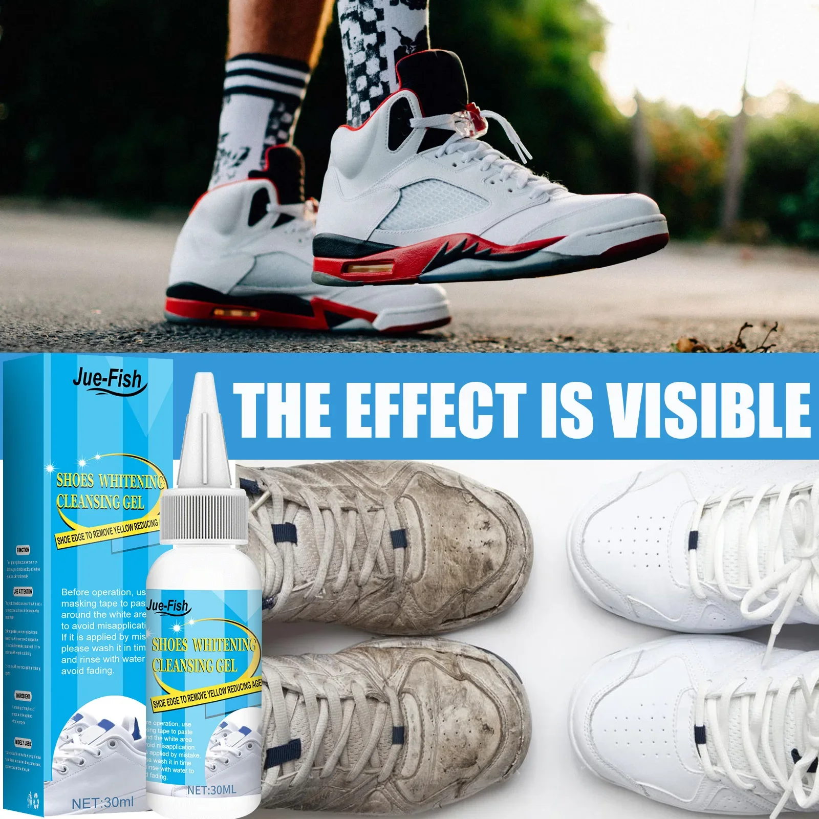 Sapatos brancos Gel De Limpeza - Sneaker Cleaner avaliação e preço