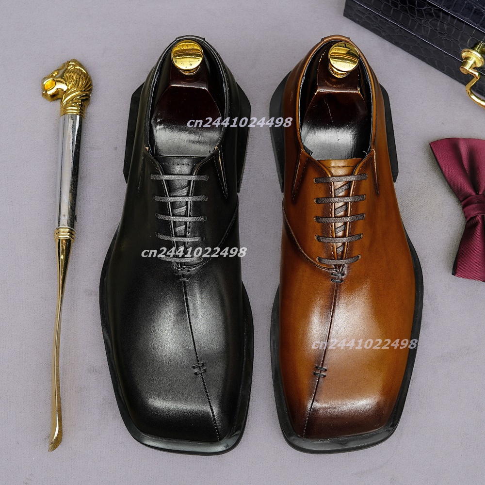 Sapatos Oxford de couro castan - Leather Shoe Polish avaliação e preço