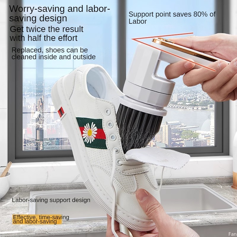 Escova de limpeza elétrica por - Shoe Cleaning Brush avaliação e preço